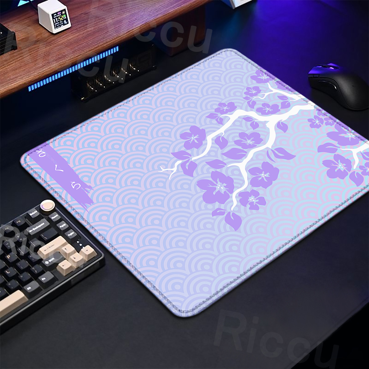 Purple Sakura Table Pad Gaming - Tradescantia Purple 리뷰 및 가격