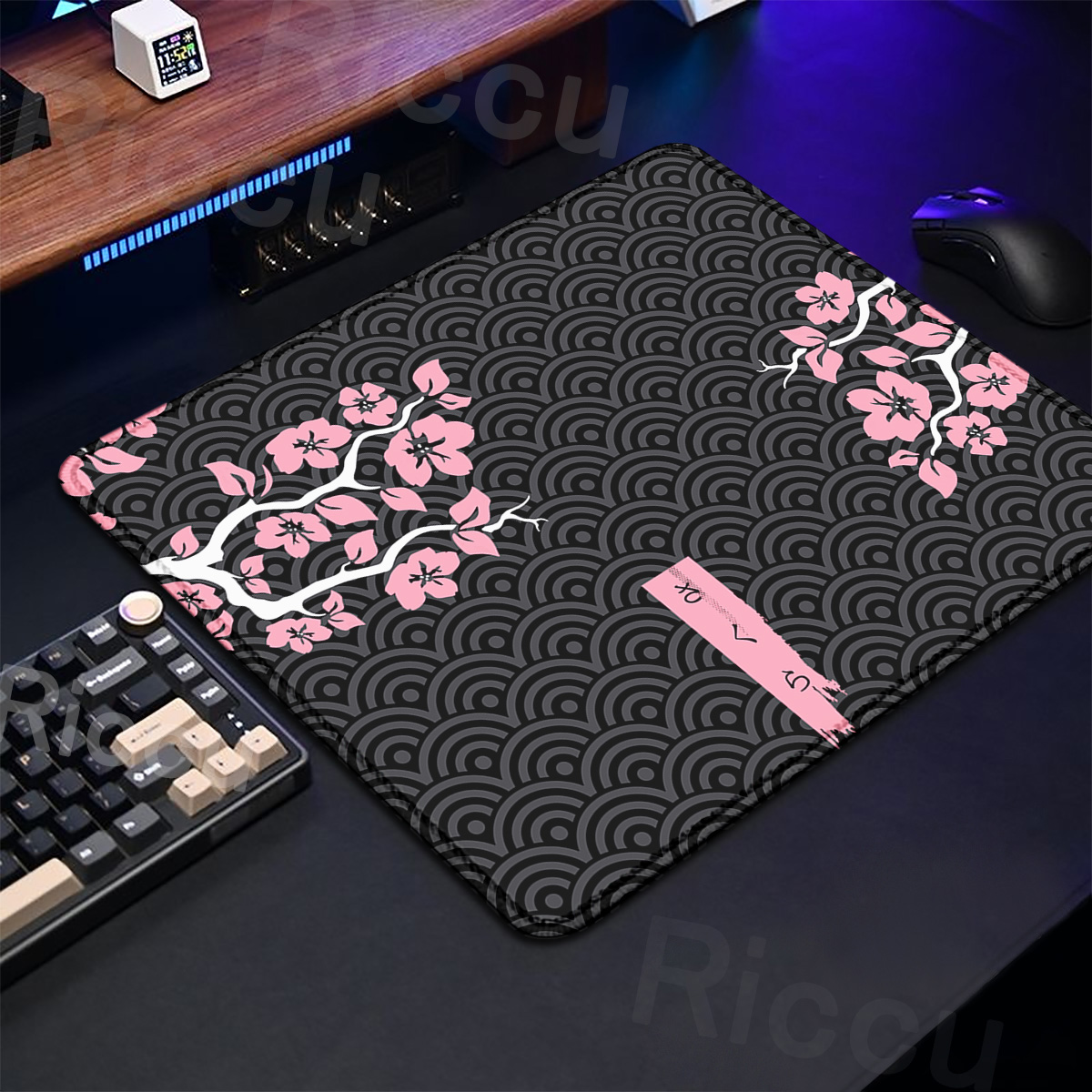 Purple Sakura Table Pad Gaming - Tradescantia Purple 리뷰 및 가격