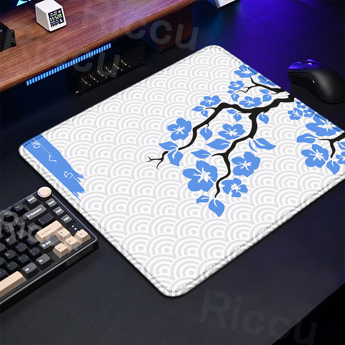 Purple Sakura Table Pad Gaming - Tradescantia Purple 리뷰 및 가격