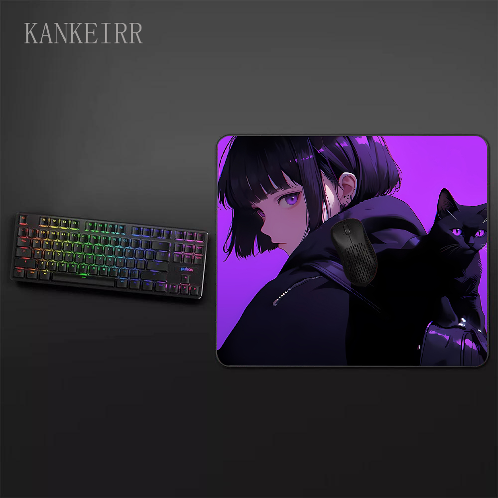 Kawaii Anime Purple Girl Mouse - Tradescantia Purple 리뷰 및 가격