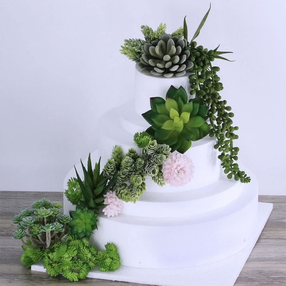 15pcs Artificial Succulent Pla - Echeveria Succulent 리뷰 및 가격
