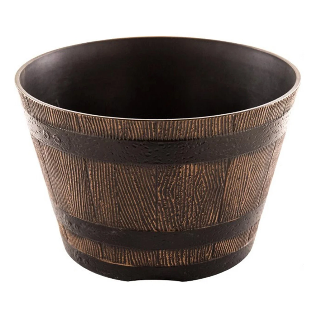 Rustic Whiskey Bucket Resin Po - Aloe Vera Pot 리뷰 및 가격