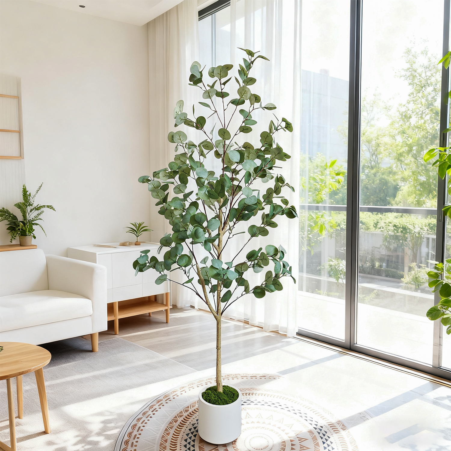 120-155Cm/5.1Ft Artificial Euc - Dracaena Marginata 리뷰 및 가격