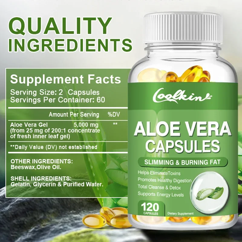 Aloe Vera Extract Capsules - R - Aloe Vera Pot 리뷰 및 가격