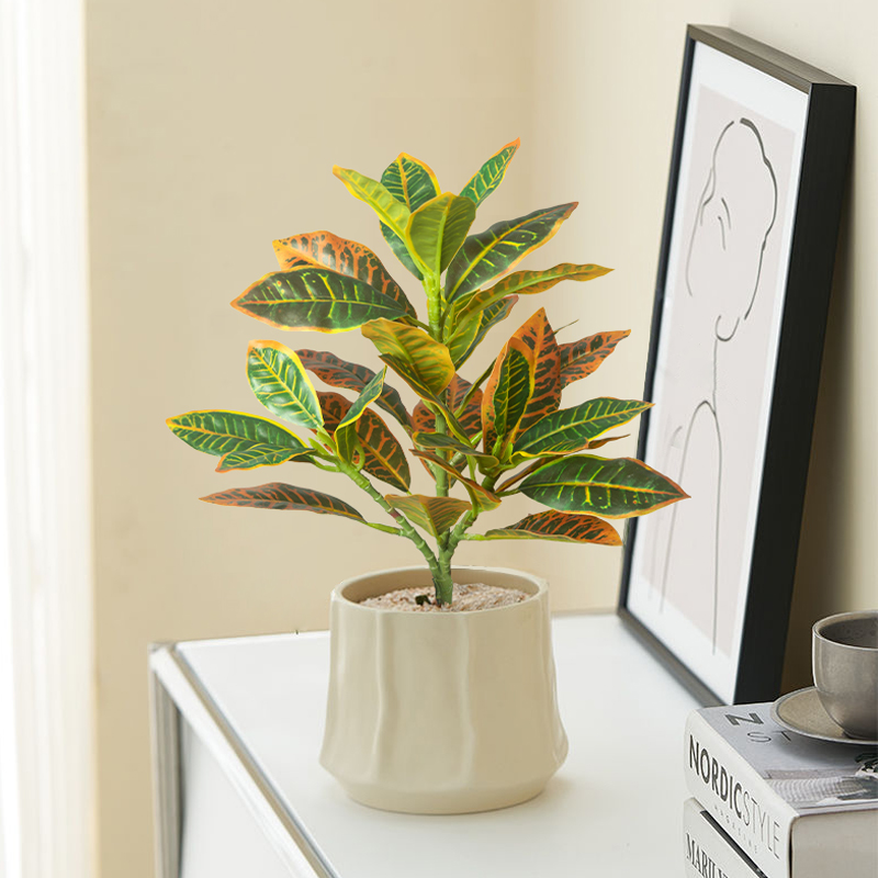 24-41cm Artificial Plants Fake - Ficus Lyrata Tree 리뷰 및 가격