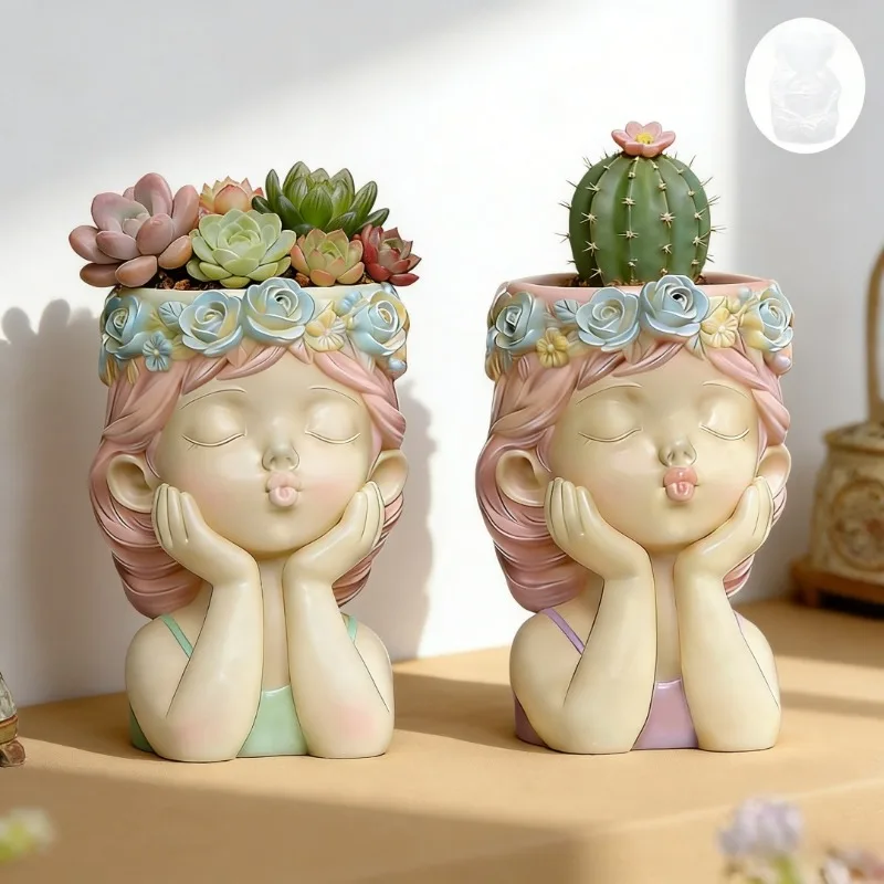 Pouting Girl With Flower Crown - Echeveria Succulent 리뷰 및 가격
