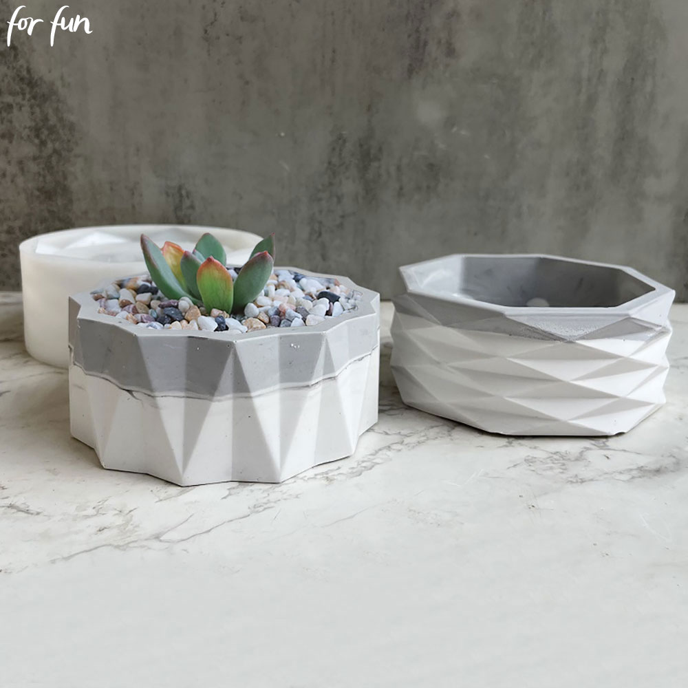 For Fun Flower Pot Silicone Mo - Echeveria Succulent 리뷰 및 가격